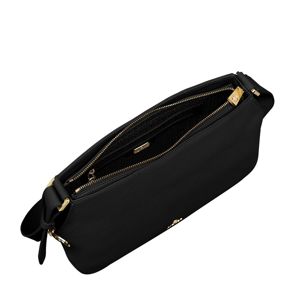 MILANO Crossbody Bag, black | AIGNER JAPAN WEBSITE